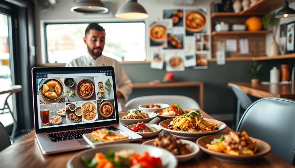 création de contenu pour restaurants